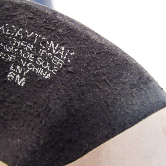 Dockers Daytona Black Open Toe Leather Slide Slip On Comfort Sandal Size 6M - Picture 4 of 8